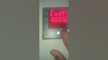 how to change the parameters of the energy meters em6433 or em6xx  series