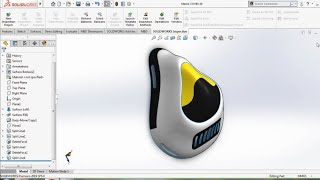 #005 -Face Mask for Corona Virus(COVID-2019)Design in SolidWorks ||تصميم كمامة لفيروس كورونا