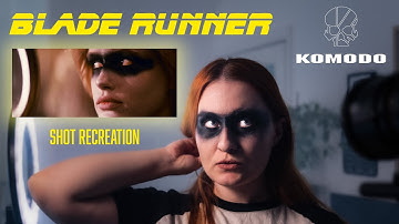 Can I recreate this shot from Blade Runner? Shot on the RED Komdod with the Greatjoy Anamorphic Lens