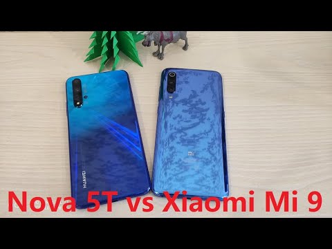 Сравнение Huawei Nova 5T и Xiaomi Mi 9