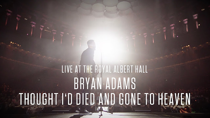 Thought I’d Died and Gone to Heaven Live version - Live performance video thumbnail