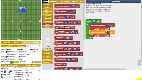 Hour of Code Robo Blockly part 1