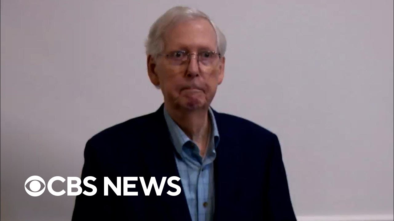 Mitch McConnell appears to freeze again in exchange with reporters