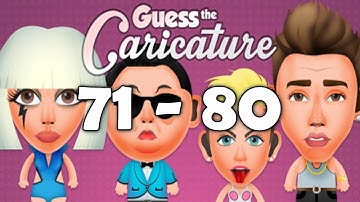 Guess The Caricature Logo Quiz Level 71 - 80 - All Answers - Walkthrough