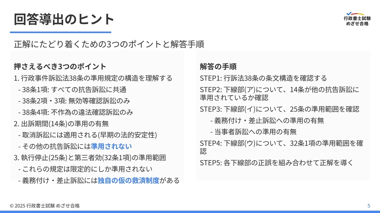 【中古】 行政書士試験問題380 令和5年度行政書士試験 問題18解説 - YouTube