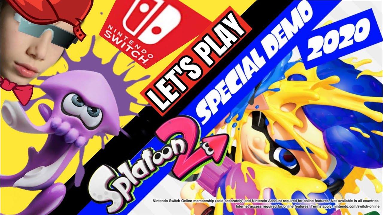 Let's Play Splatoon 2 on Nintendo Switch - Son Shows up Dad! Free Demo ...