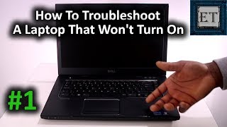 How To Fix or Troubleshoot a Laptop That Won