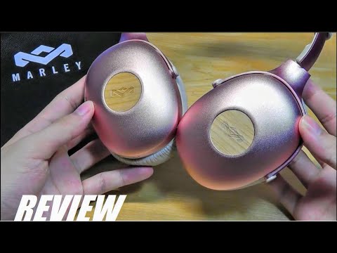 REVIEW: House of Marley Positive Vibration XL Bluetooth Headphones - Cool Design!