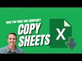 Copy And Paste Excel Sheets Faster With This Shortcut!