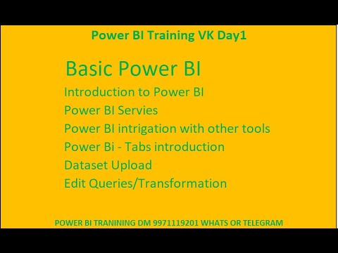 Power BI Training VK Batch Day01 #powerbitraining  #powerbi #powerbideveloper