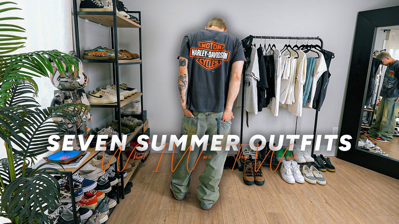 7 Summer Outfits | Men's Streetwear Fashion 2025