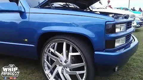 LS Powered Chevy OBS Shortbed on 28" Rucci Forged Wheels