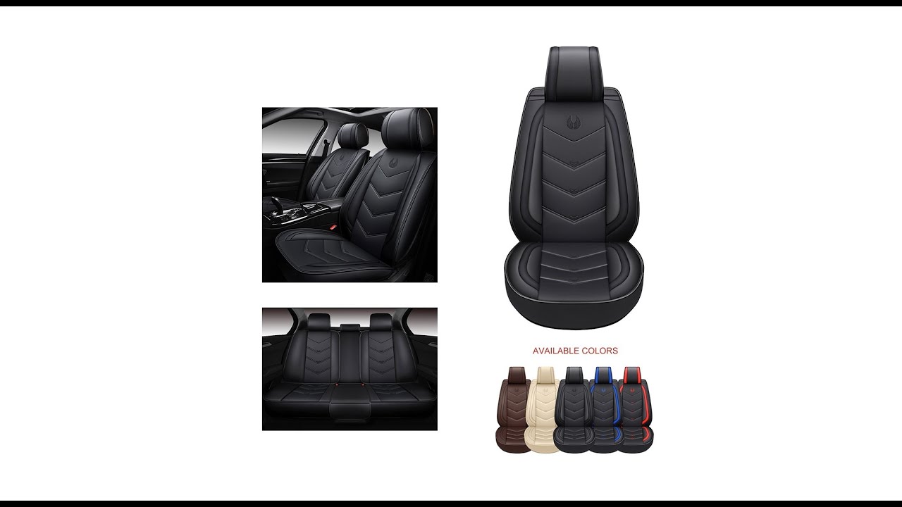 Oasis Auto OS003 Universal Fit Seat CoverBlack YouTube