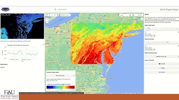 Presentation of Web App for computing Urban Heat Islands using Google Earth Engine and Modis data