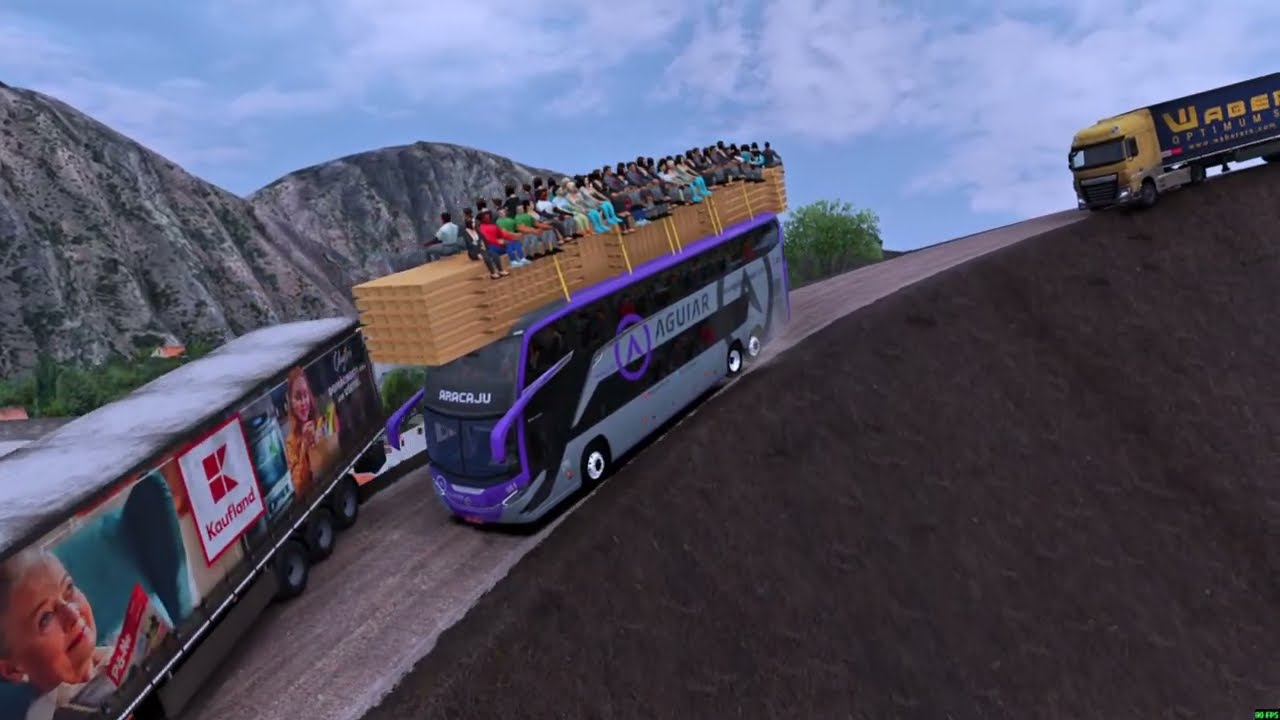 Journey to the Edge - Bus Driving on the World's Most Stunning & Risky Roads #9