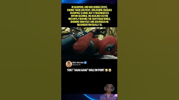 Deadpool vs Wolverine Car Fight scene Funny Moment | Deadpool and Wolverine (2024) | #marvel