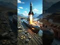 An abandoned nuclear submarine launched a missile.