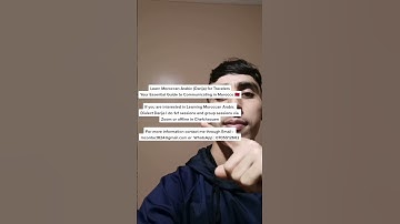 learn Moroccan Arabic Dialect Darija step by step with a Native Teacher for beginners. #darija