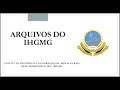 Arquivos do IHGMG - Inquisição e cristãos-novos em Minas Gerais