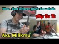 Duet maut Alip Ba Ta dan Umar Abdullah cover Aku Milikmu - Dewa 19 | reaction video