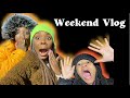 WEEKEND VLOG| RUNNING ERRANDS + SHOPPING + NAILS + VALENTINE SCAREFEST WITH GIRLS| Precious & Ronnie