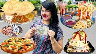 Living on Rs 1000 for 24 Hours Challenge | Navi Mumbai Food Challenge