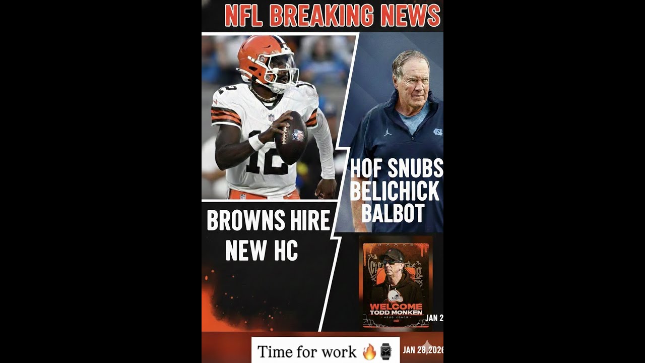 NFL Snubs Belichick?! Browns Coach Hire Reaction & Steelers Patrick Graham DC I LIVE