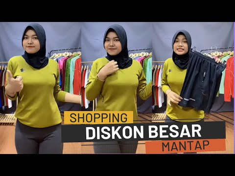 LIVE!! JUALAN ONLINE PAKAI LEGGING WARNA HITAM #1