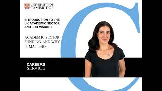 Academic sector funding and why it matters