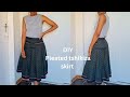 DIY pleated tshikiza skirt | Makoti skirt | Makoti ware