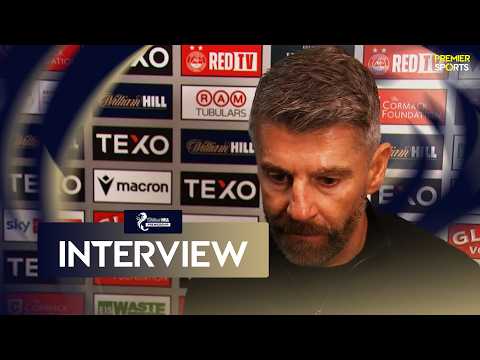 Aberdeen boss Stephen Robinson reflects on defeat to St. Johnstone