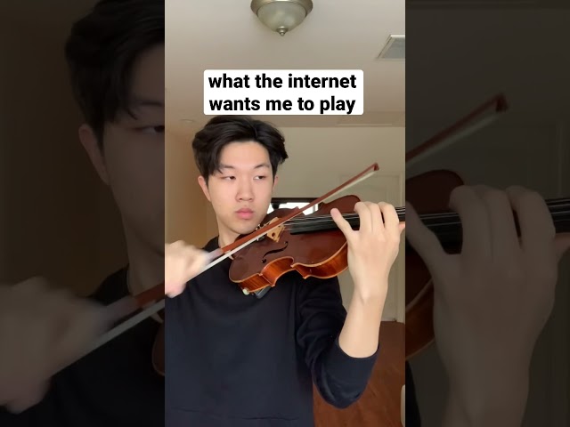 How To Play Violin For Different People #shorts #violin class=