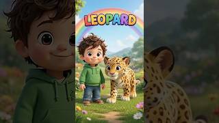 Learn Wild Animals Name for Kids in English | Lion, Tiger, Elephant|3D Cartoon Animal for Toddlers