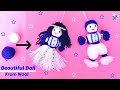 How to make yarn/wool Doll at home | Easy Doll Making Tutorial | DIY Room Decor