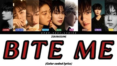 HOW WOULD ZEROBASEONE SING BITE ME BY ENHYPEN (COLOR CODED LYRICS)