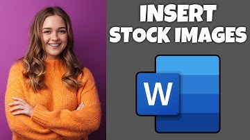 How To Insert Stock Images In Microsoft Word | Step By Step Guide - Microsoft Word Tutorial