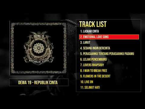 Dewa 19 Republik Cinta (Full Album)