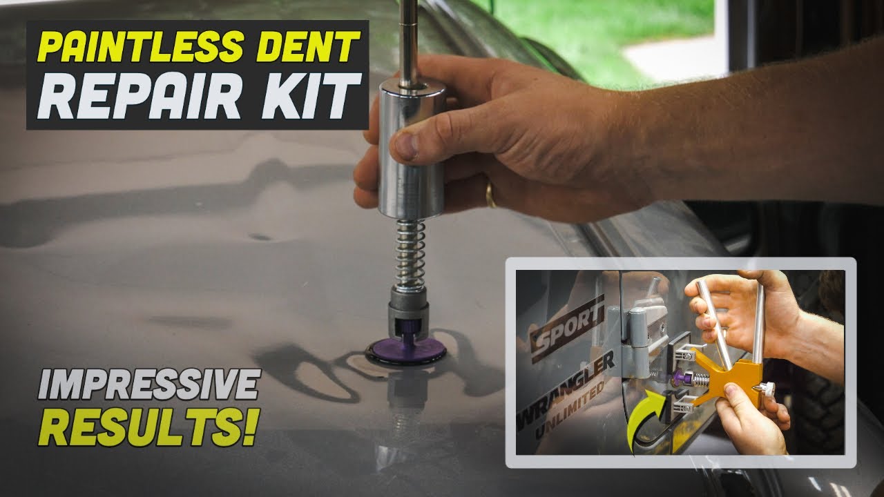 Trying CHEAP  Paintless Dent Repair (PDR) Kit! 