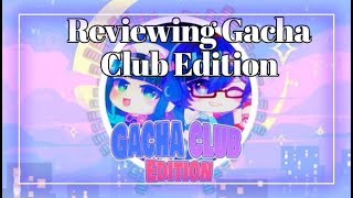 Reviewing gacha mods pt 2 /gachaclub