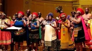 Imilonji KaNtu Choral Society Sings 'Somlandela' In Boston [HD] - 6/23/2012