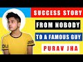 Purav jha biography in hindi  youtuber success story  actor  harsh beniwal teammate  comedian