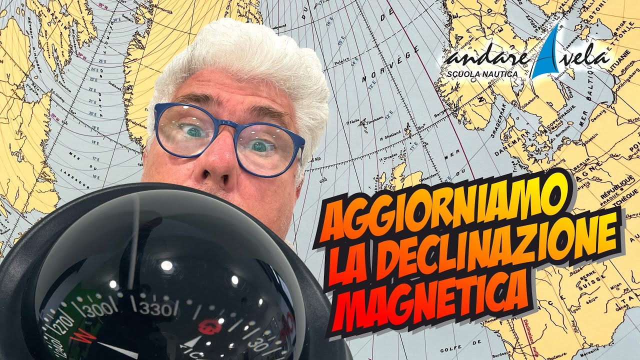Aggiorniamo la declinazione magnetica