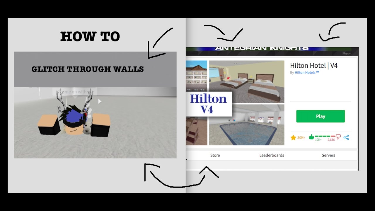 Hilton Hotel V4 Glitch Get Through Walls - how to get a job at hilton hotels v4 a roblox tutorial