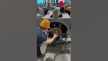 Rotor Balancing Machine Full Demonstration | Heavy Engineering Process 😱