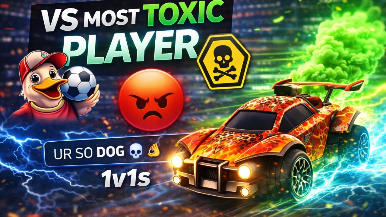 This was the MOST toxic player ever... #rocketleague #rl #rlchamp # ...