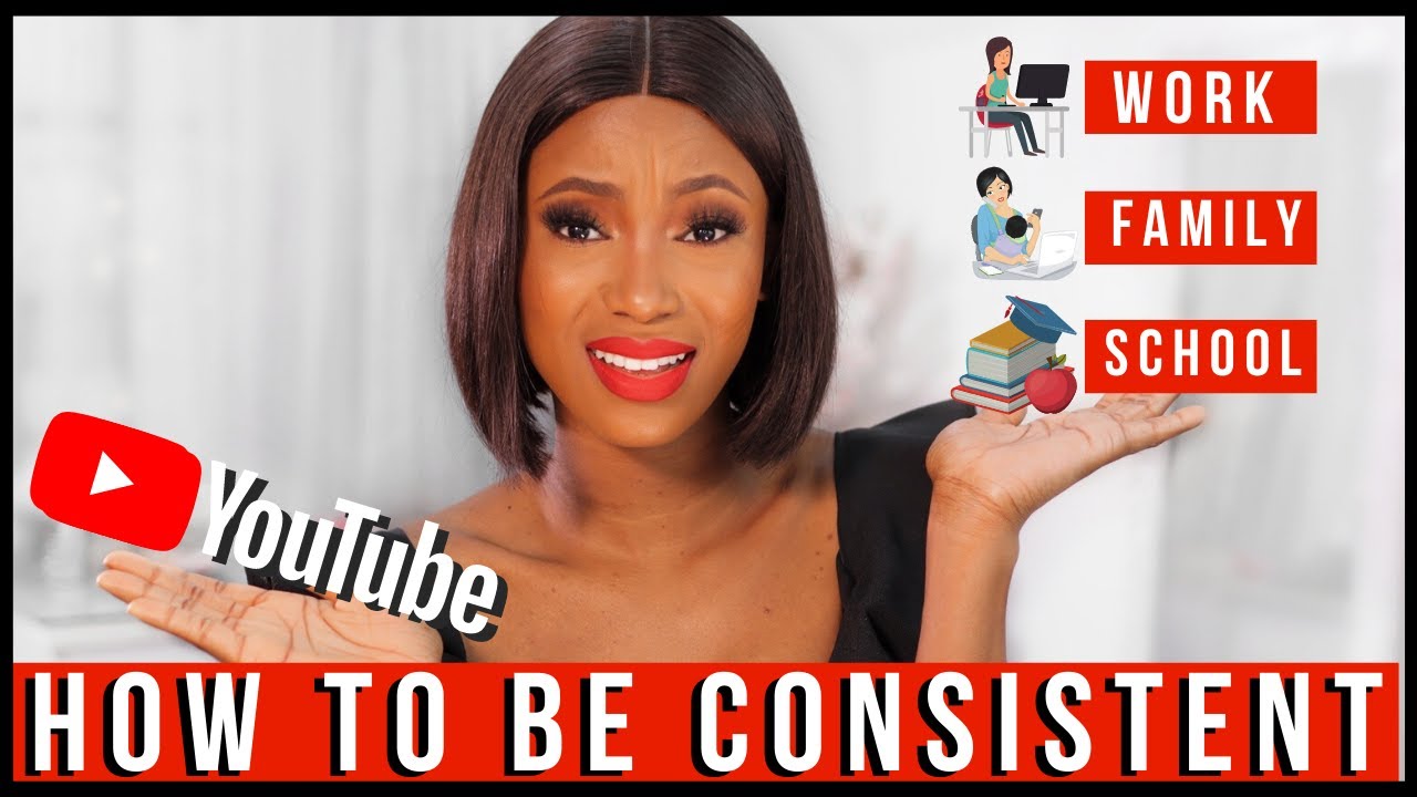 How to Be CONSISTENT ON YOUTUBE and GROW FASTER with a Full time Job or ...