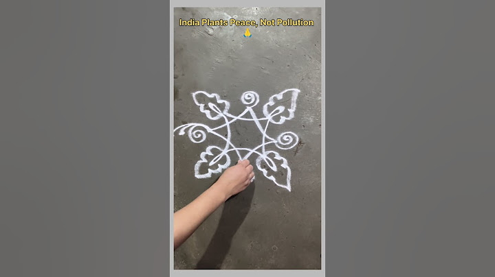 Rangoli Kolam/Easy Rangoli/Muggulu Shorts/Rangoli/Art/new Rangoli/Rangoli Designs/tranding Rangoli