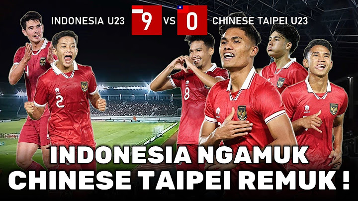 HIGHLIGHT! Indonesia U23 9 vs 0 China Taipei U23 | AFC U23 ASIAN CUP QATAR 2024