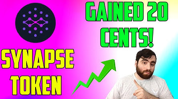 Synapse gained .20 cents today!