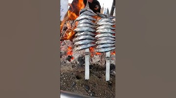 When you’re craving espetos de sardinas from Malaga (sardine skewers) but you’re not in Spain 😀
